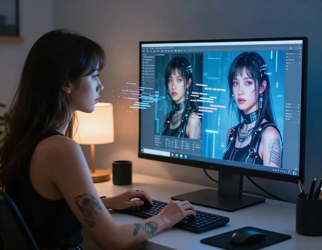 GPT IMAGE 2 image to image: text prompt steering the restyle, from mood to color palette