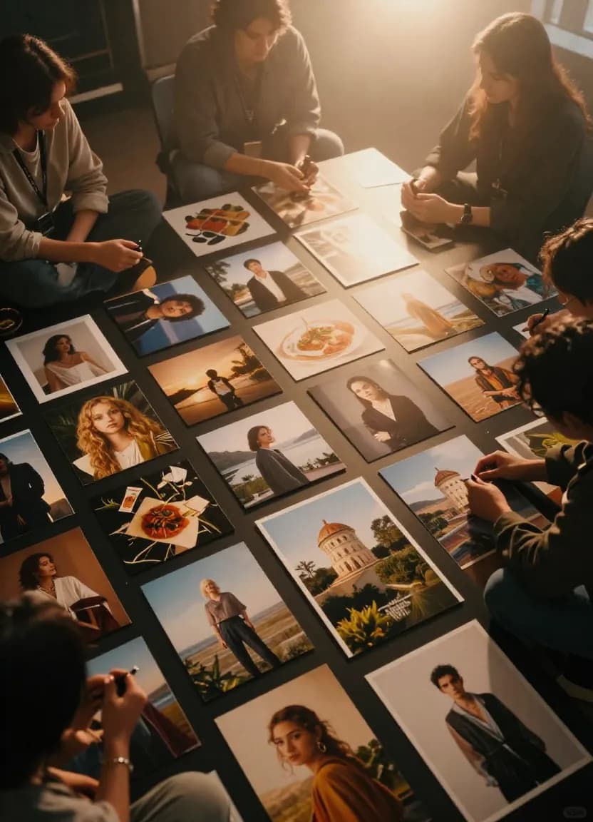 Grid of AI image variations produced from a single prompt with GPT IMAGE 2