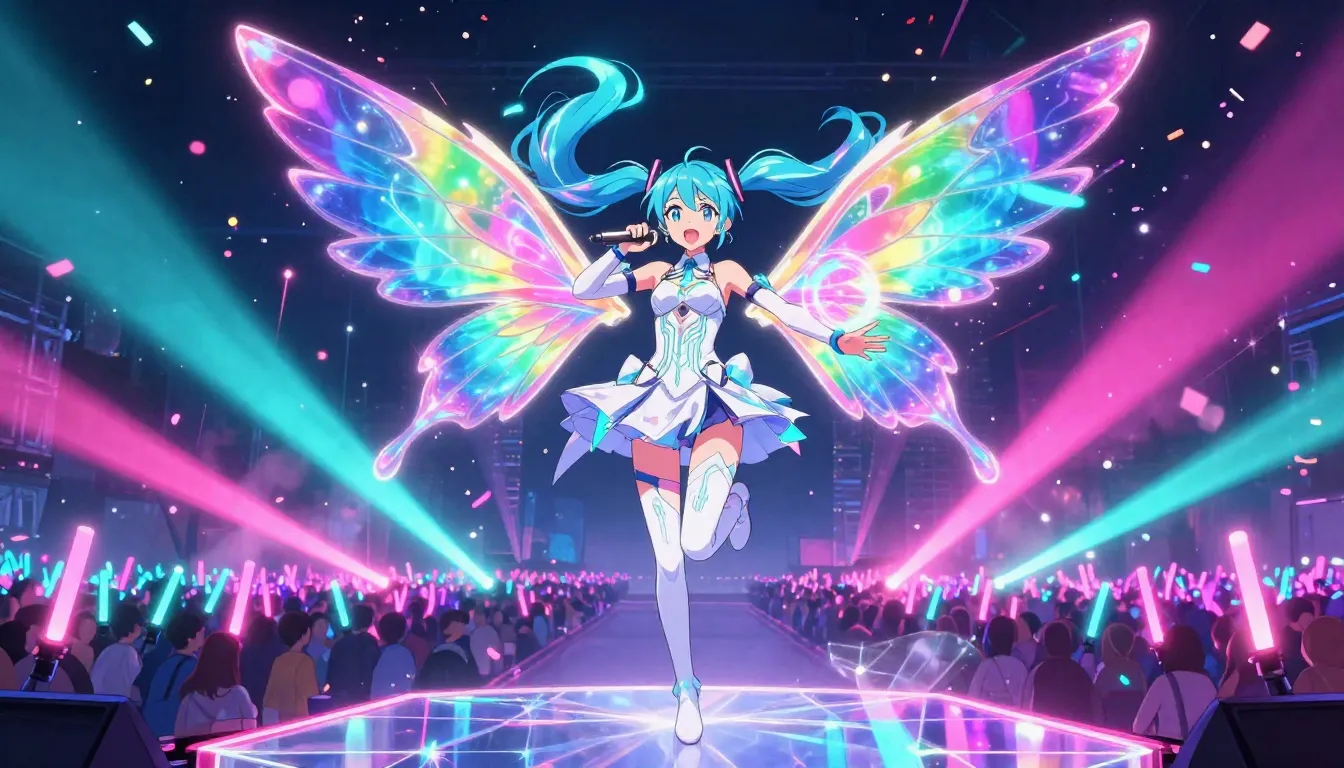 Hologram Concert result